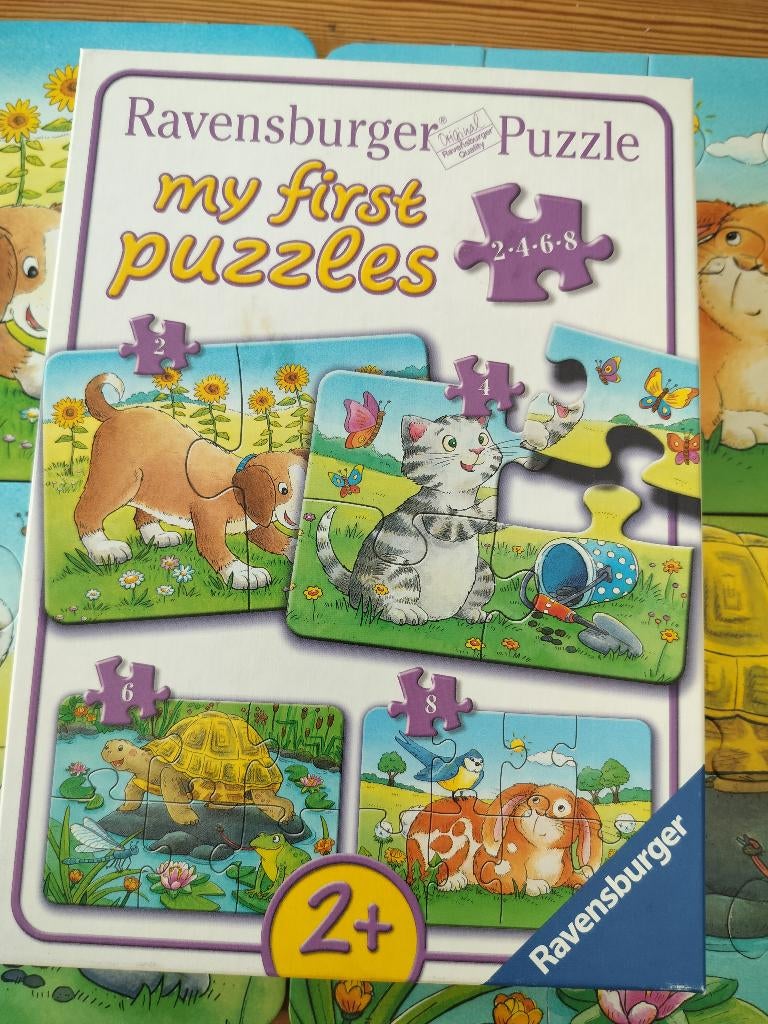 Puzzel 2 jaar, Ophalen, Minder dan 10 stukjes, Zo goed als nieuw, 2 tot 4 jaar