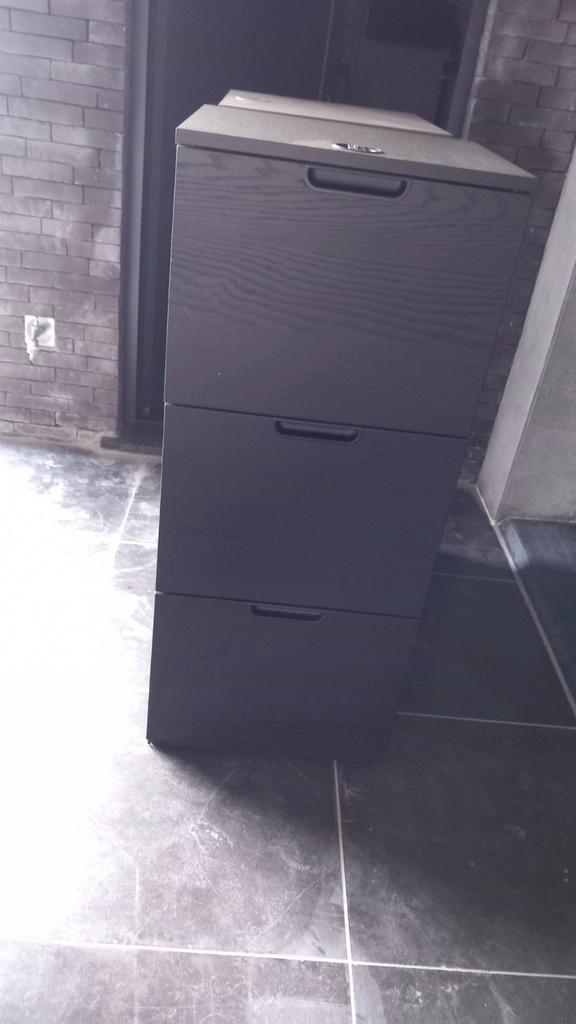 Archiefkast IKEA GALANT - zwart (zo goed als nieuw), Huis en Inrichting, Bureaus, IKEA, Zwart, Ophalen