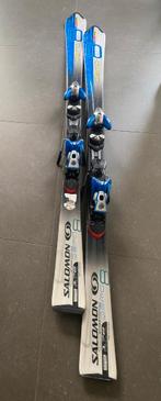 Skis Streetracer bleus et blancs Salomon, Sports & Fitness, 160 à 180 cm, Skis, Salomon, Enlèvement