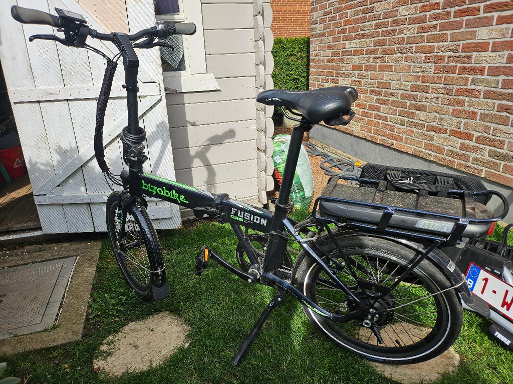 Vélo électrique pliable, Vélos & Vélomoteurs, Autres marques, Comme neuf, 30 à 50 km par batterie, Enlèvement