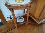 Ronde tafel met marmeren blad, Antiek en Kunst, Ophalen