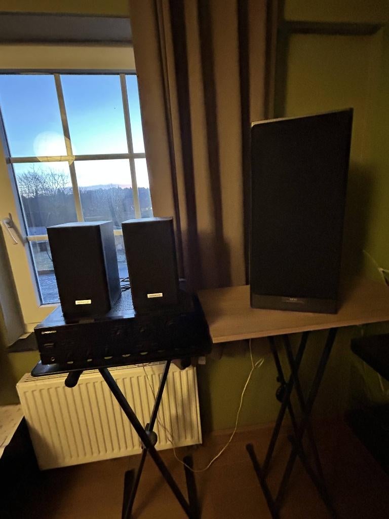 Pioneer Stereo Amplifier + Speakers Kenwood & Akai, Enlèvement, Haut-parleurs, Akai