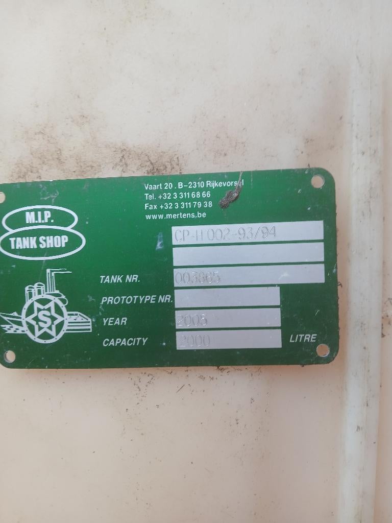 Mazouttank, Ophalen, Gebruikt, Overige typen