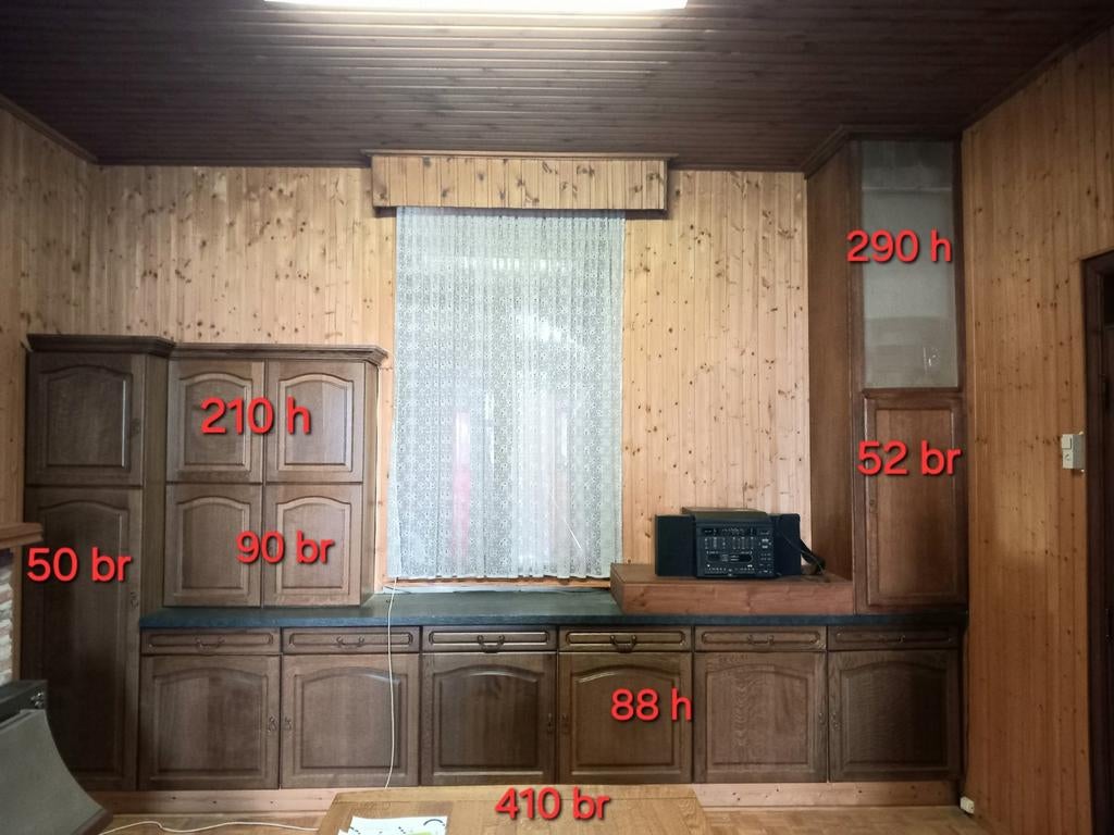 Eiken keuken, Huis en Inrichting, Keuken | Complete keukens, Ophalen