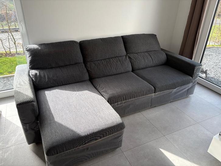 Canapé 3 places convertible avec méridienne, Maison & Meubles, Canapés | Salons, Utilisé, Banc d'angle, Trois personnes, 250 à 300 cm