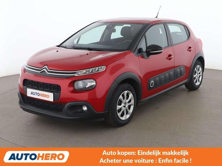Citroën C3 1.2 PureTech Feel (bj 2018), Auto's, Citroën, Te koop, C3, ABS, Airbags, Airconditioning, Bluetooth, Boordcomputer