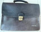 Bruine lederen aktentas/boekentas Arthur&Aston, Ophalen of Verzenden, Zo goed als nieuw