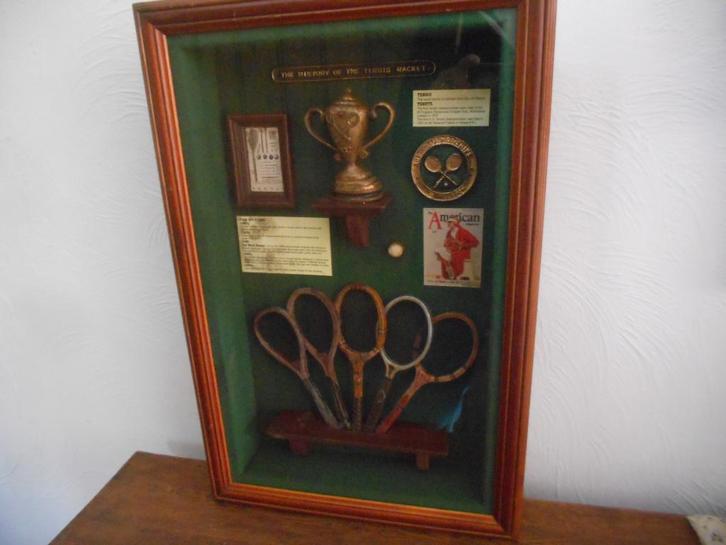Tennis cadre-vitrine (raquette de tennis) HHH, Sports & Fitness, Tennis, Raquette, Enlèvement ou Envoi