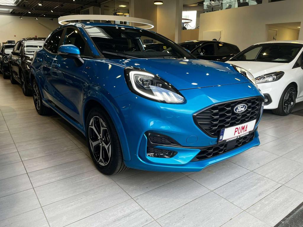 Ford Puma EcoBoost mHEV ST-Line AUT (bj 2025, automaat), Auto's, Ford, Bedrijf, Te koop, Puma, 360° camera, Adaptieve lichten