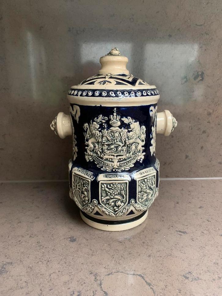 Pot à tabac - Belgique -, Antiquités & Art, Curiosités & Brocante, Enlèvement ou Envoi