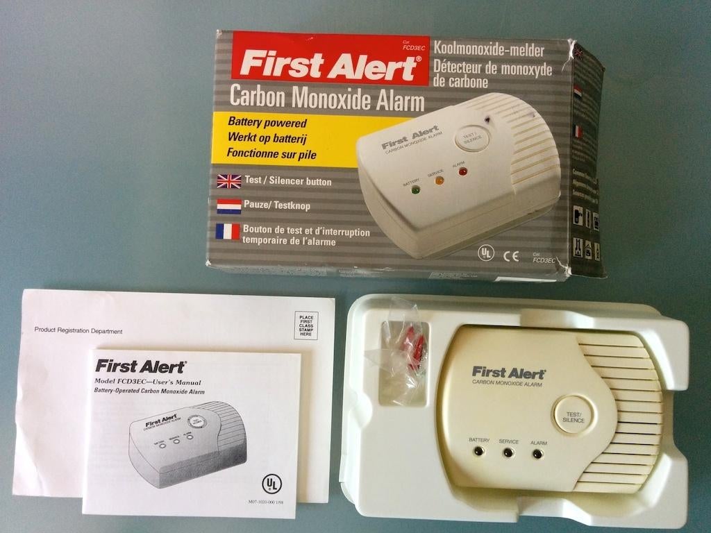 koolmonoxide melder (nieuw), Bricolage & Construction, Systèmes d'alarme, Neuf, Enlèvement