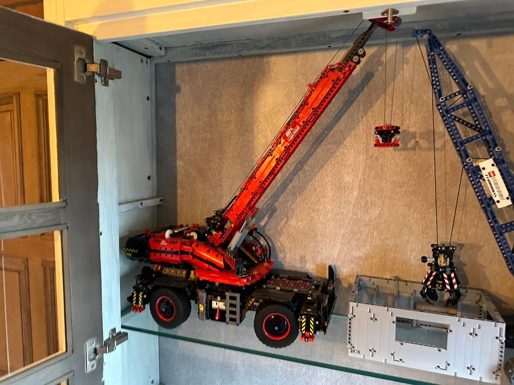 Lego technic rough terrain crane 42082, Kinderen en Baby's, Speelgoed | Duplo en Lego, Ophalen, Lego, Zo goed als nieuw, Technic