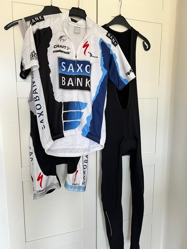 Fietstenue van Craft en Btwin: samen 20 euro, Kleding | Heren, Sportkleding, Maat 52/54 (L), Wit, Ophalen of Verzenden, Zo goed als nieuw