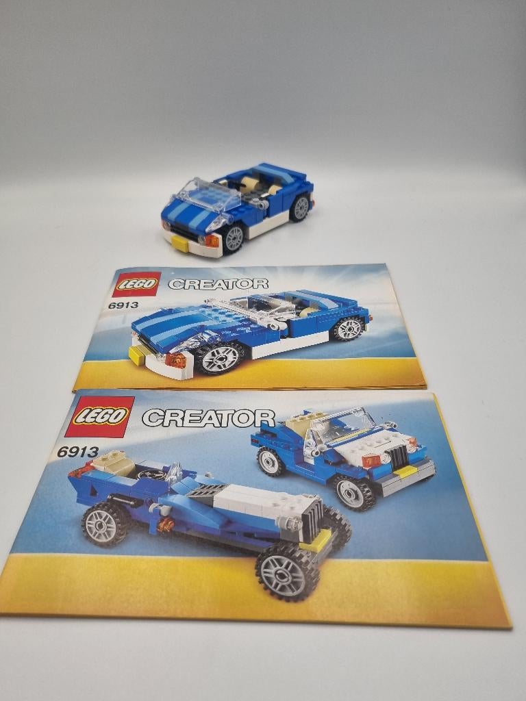Lego Creator 6913 Blue Roadster, Enfants & Bébés, Jouets | Duplo & Lego, Comme neuf, Lego, Ensemble complet, Complet, Instructions incluses