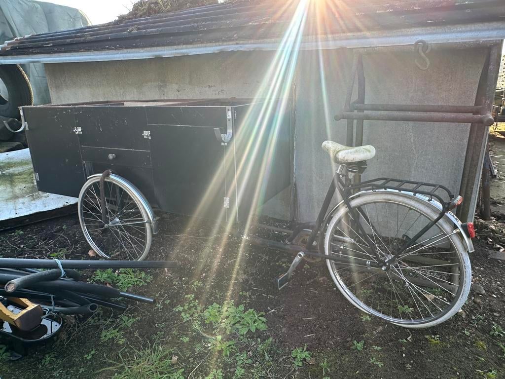 Bakfiets/verkoopfiets, Enlèvement, Comme neuf