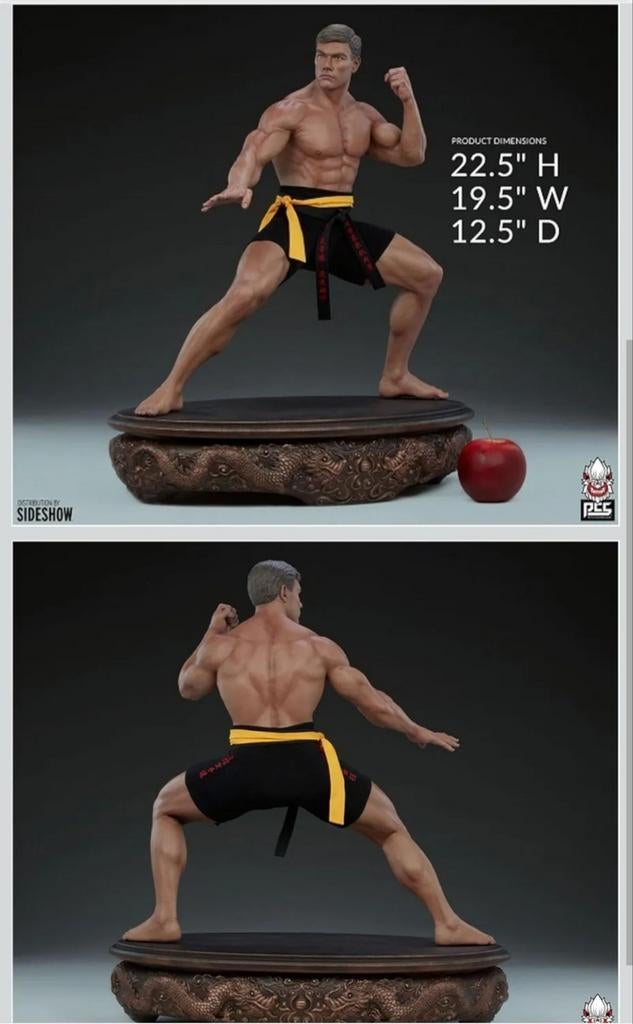 Jean Claude Van damme pcs collectibles shotokan new in box., Ophalen
