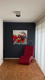 Relaxzetel in leder, Enlèvement, Comme neuf, Modern