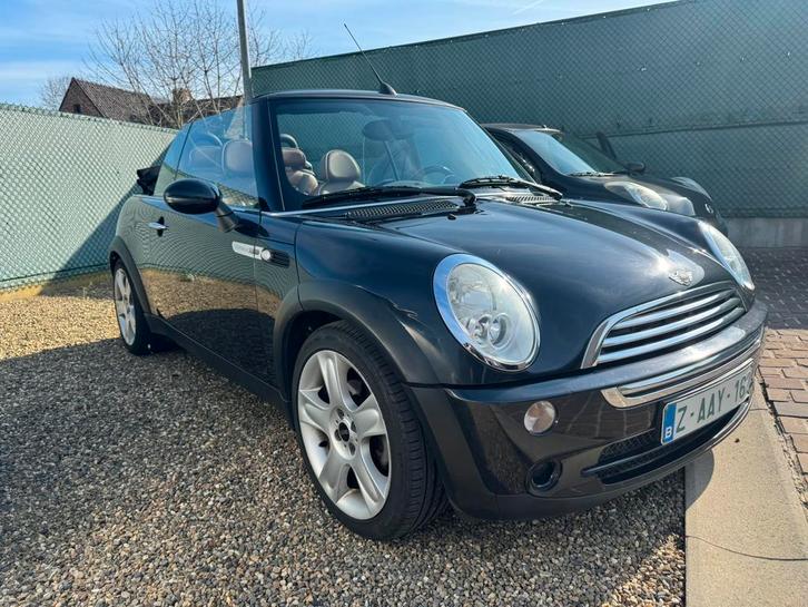 Mini cooper cabrio 1.6i 2009 160000km airco! Gekeurd!, Auto's, Mini, Bedrijf, Te koop, Cooper, Centrale vergrendeling, Benzine