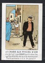 Carte postale : Hergé : Tintin/ Le crabe aux pinces d'or, Enlèvement