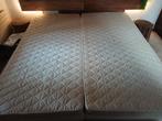 Lit 2 personnes de 2 sommiers et 2 matelas, Maison & Meubles, Enlèvement, 200 cm, 90 cm, Matelas
