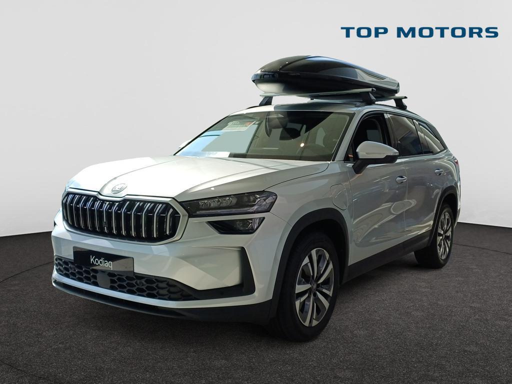 Skoda Kodiaq PHEV Kodiaq Corporate 1,5 TSI iV 110 kW DSG6, Auto's, Automaat, Navigatiesysteem, SUV of Terreinwagen, Zilver of Grijs