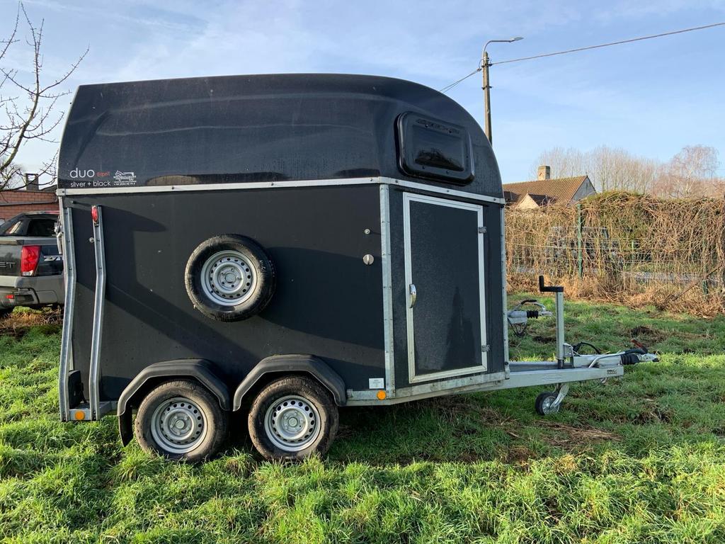 Van et camionnette pour chevaux, Dieren en Toebehoren, Paarden en Pony's | Trailers en Aanhangwagens, Ophalen, Gebruikt, Polyester