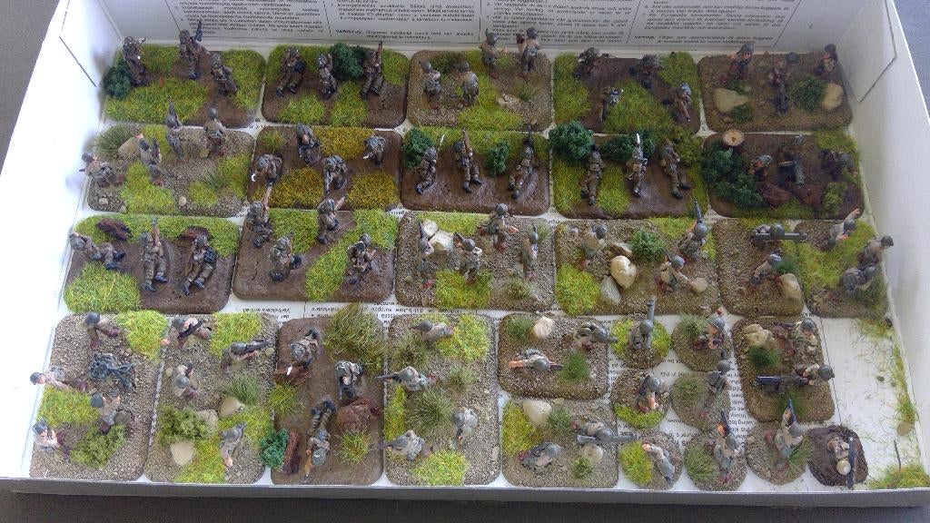 FLAMES OF WAR Allies, Peint, Figurine(s), Comme neuf, Enlèvement