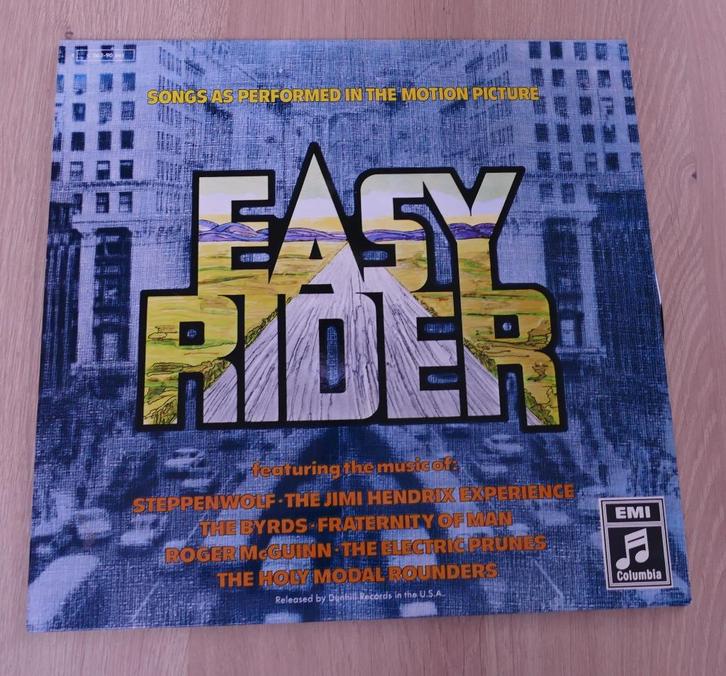 LP Easy Rider (Songs As Performed In The Motion Picture), CD & DVD, Vinyles | Musiques de film & Bandes son, Utilisé, 12 pouces