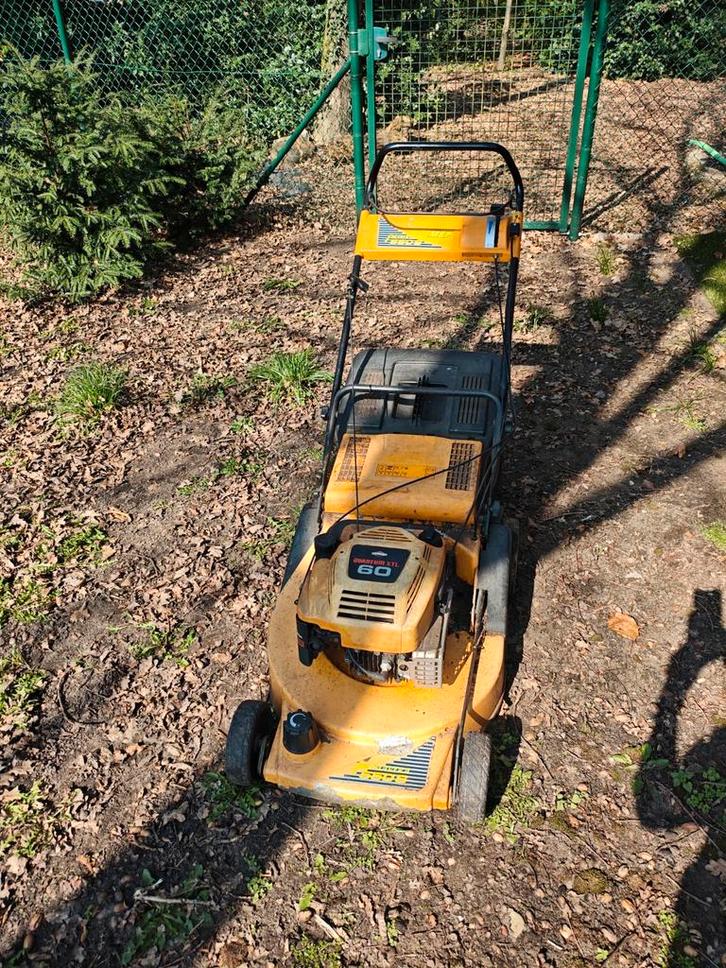 Grasmaaier Quantum 60 XTL, Tuin en Terras, Grasmaaiers, Gebruikt, Benzine-grasmaaier, Ophalen