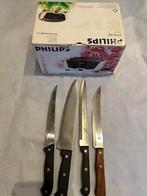 aiguiseur de couteaux avec 4 couteaux, Enlèvement, Comme neuf