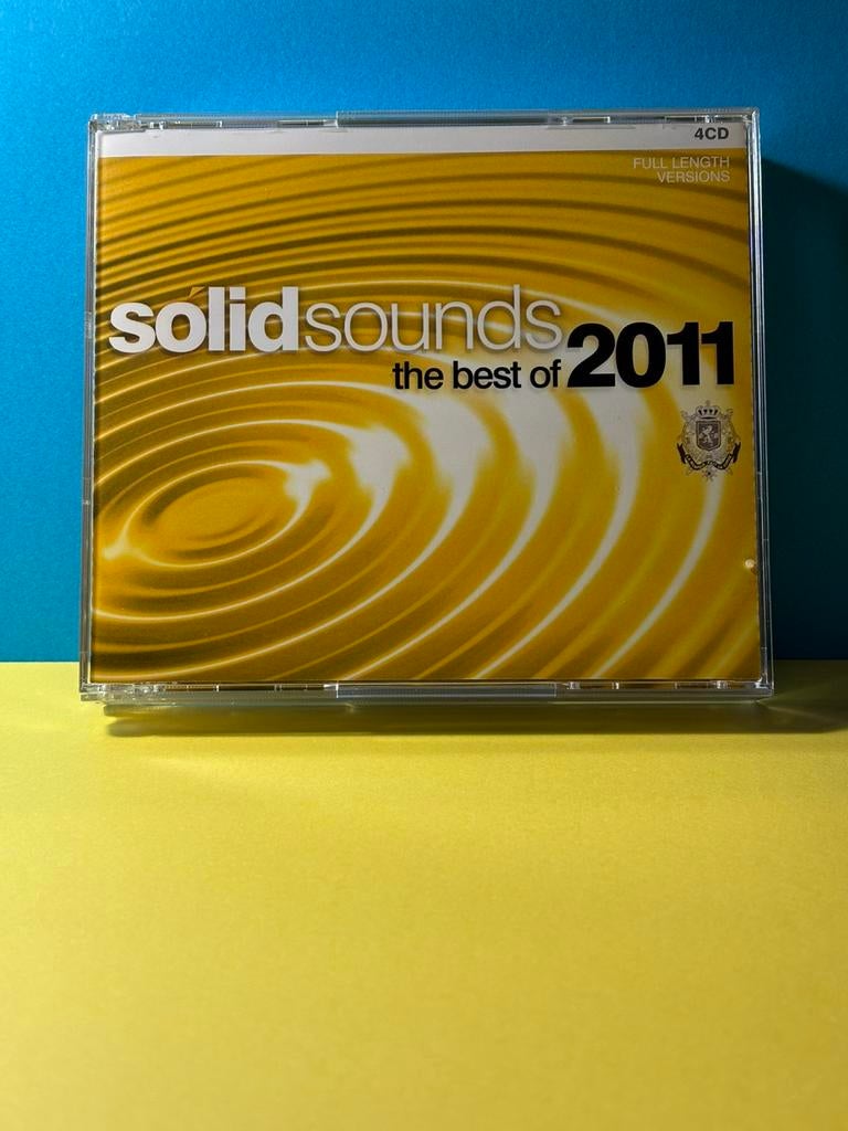 Solid sounds - the best of 2011 / 4cd box nieuwstaat, Verzenden