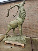 BRONZEN ZEER GROOT HERT, ZEER LAGE PRIJS OOK ANDERE HERTEN!, Ophalen of Verzenden, Zo goed als nieuw, Overige materialen, Dierenbeeld