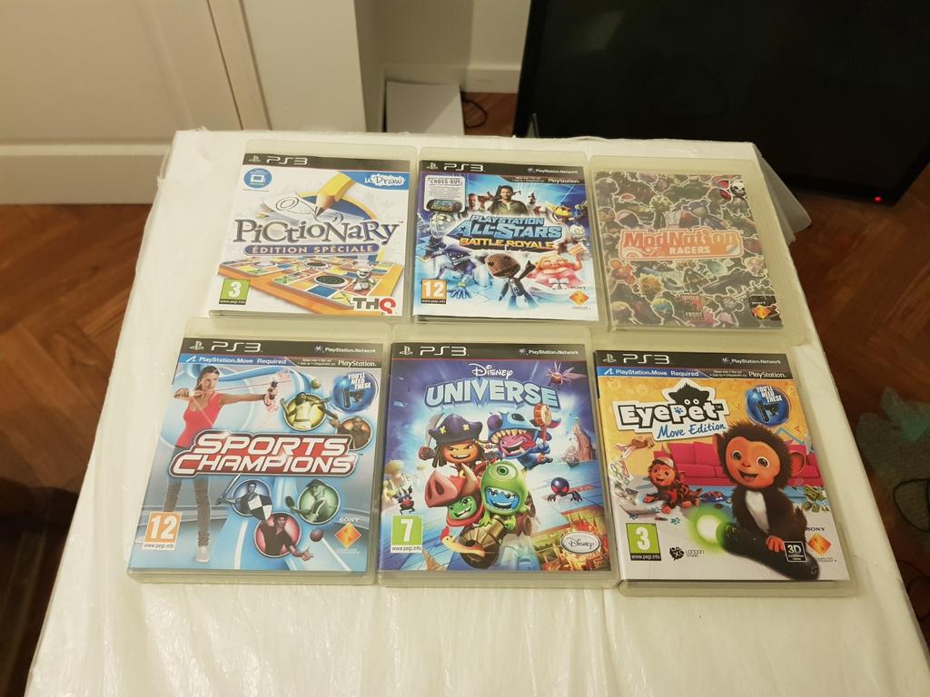 Lot 6 jeux ps3