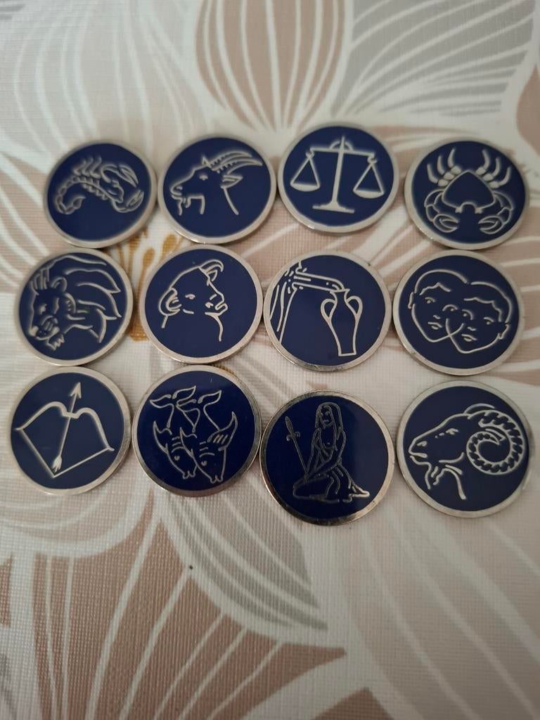 Sterrenbeeld reeks 12 stuks, Verzamelen, Winkelwagenmuntjes, Ophalen of Verzenden