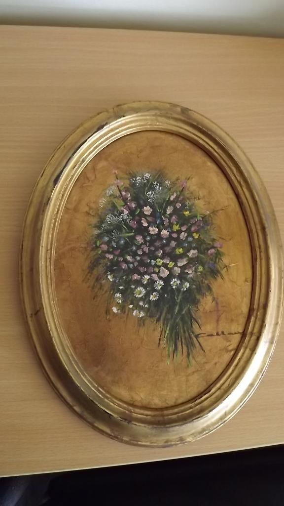 Jacques Callaert Stil Leven "Trouwboeket", Antiek en Kunst, Kunst | Schilderijen | Klassiek, Ophalen