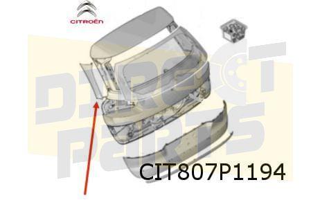 Citroën C4 SpaceTourer zijpaneel achterklep Rechts Origineel, -, Nieuw, Ophalen of Verzenden, Achter