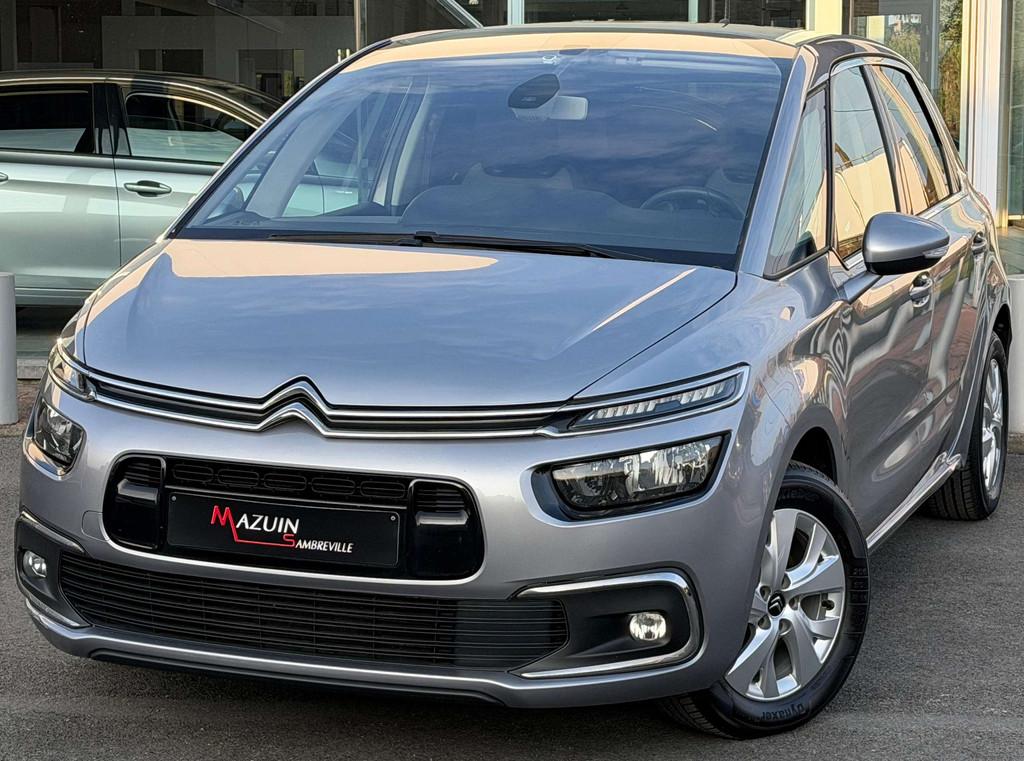 Citroën C4 Spacetourer 1.2 Essence * Carnet Complet * March, Autos, Argent ou Gris, Achat, Euro 6, Entreprise