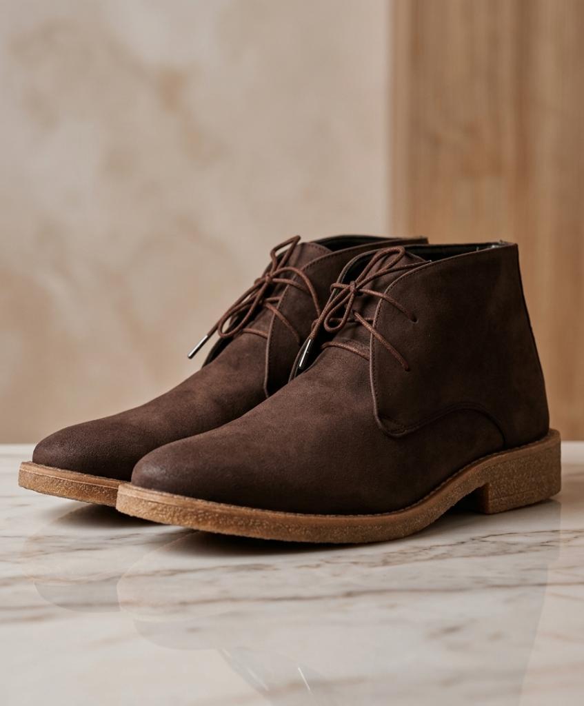 Bruine suède desert boots – maat 43, Vêtements | Hommes, Chaussures, Neuf, Bottes, Enlèvement ou Envoi, Brun