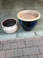 Bloempotten, Tuin en Terras, Ophalen, Gebruikt, Rond, Minder dan 40 cm