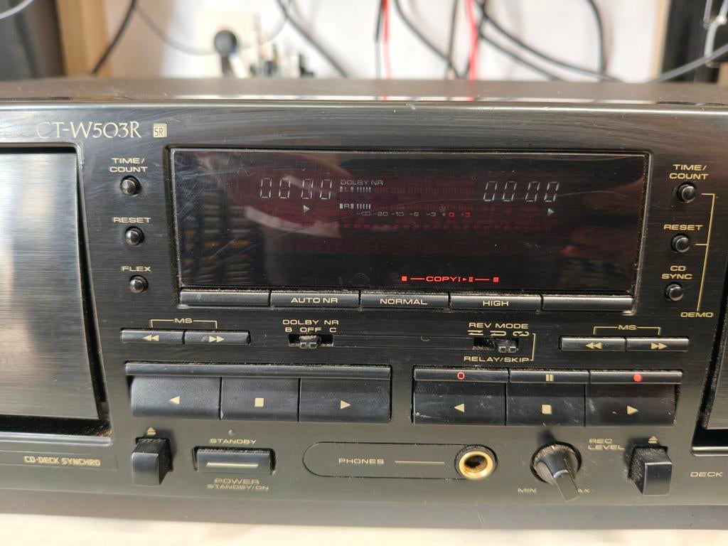 Pioneer CT-503R, Ophalen of Verzenden, Dubbel, Overige merken, Tiptoetsen