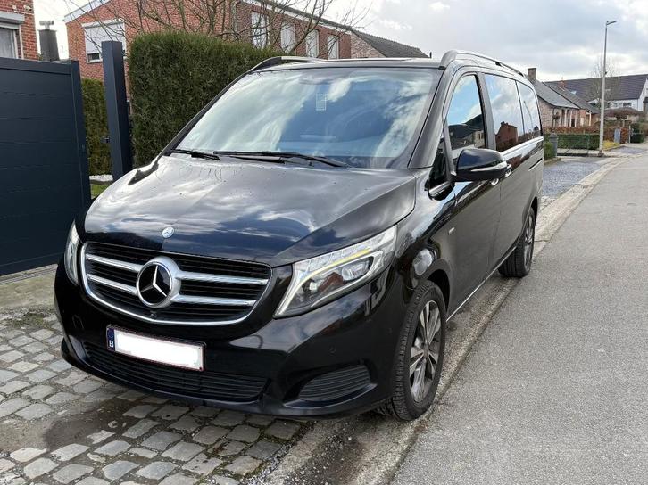 mercedes v250 avantgarade lichte vracht, Auto's, Mercedes-Benz, Particulier, V-Klasse, Trekhaak, Diesel, Euro 6, Zwart