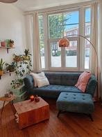 2,5 zitsbank met poef, Ophalen, Gebruikt, Overige maten, 150 tot 200 cm