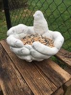 vogelbadje in de vorm van handen, Tuin en Terras, Ophalen of Verzenden, Nieuw, Beton