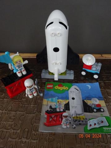 LEGO DUPLO Space Shuttle Missie -10944VOLLEDIG*PRIMA STAAT  