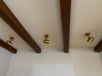3 Koperen spots beschikbaar voor biedingen
