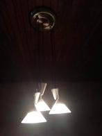 Massive hanglamp met 3 gewichten in hoogte verstelbaar, Comme neuf, Enlèvement ou Envoi