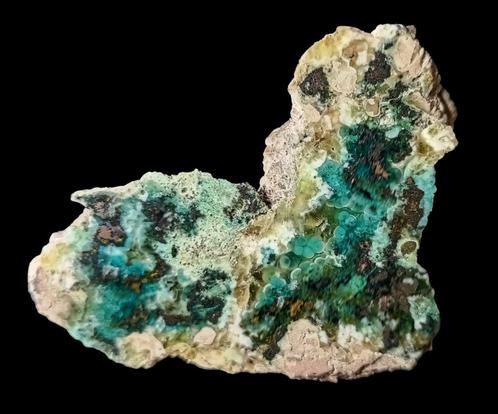 KOPER + PAPAGOIET uit Arizona, USA., Verzamelen, Mineralen en Fossielen, Mineraal, Ophalen of Verzenden