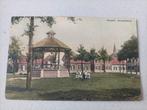 Overpelt grote markt , kiosk . Oude postkaart, Ophalen of Verzenden
