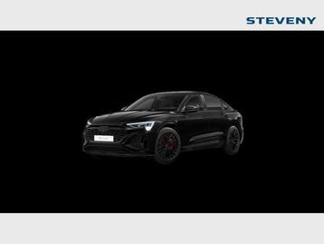 Audi Q8 e-tron Sportback Audi Q8 Sportback S line 55 e-tron, Auto's, Audi, Automaat, Zwart, Elektrisch, SUV of Terreinwagen