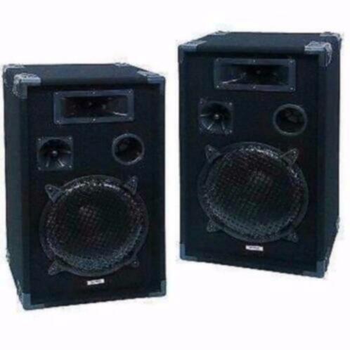 Disco speakers 8Inch/20cm-Bass,2 x 150Watt, TV, Hi-fi & Vidéo, Enceintes, Neuf, Autres types, Enlèvement ou Envoi
